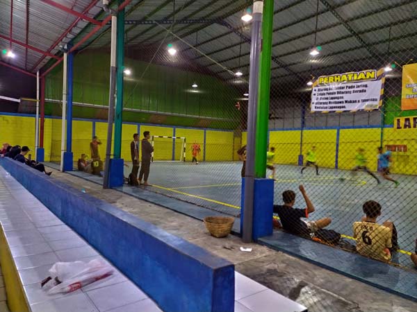 Suasana Didalam Zona Futsal